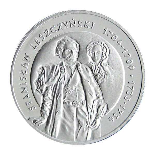 Moneta 10 zł Leszczyński - Półpostać