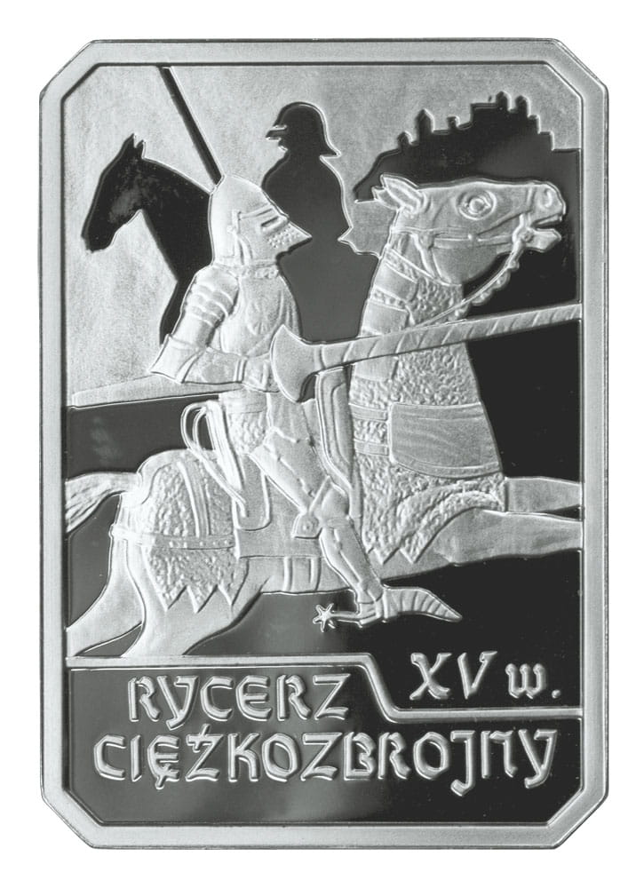 Moneta 10 zł Rycerz ciężkozbrojny