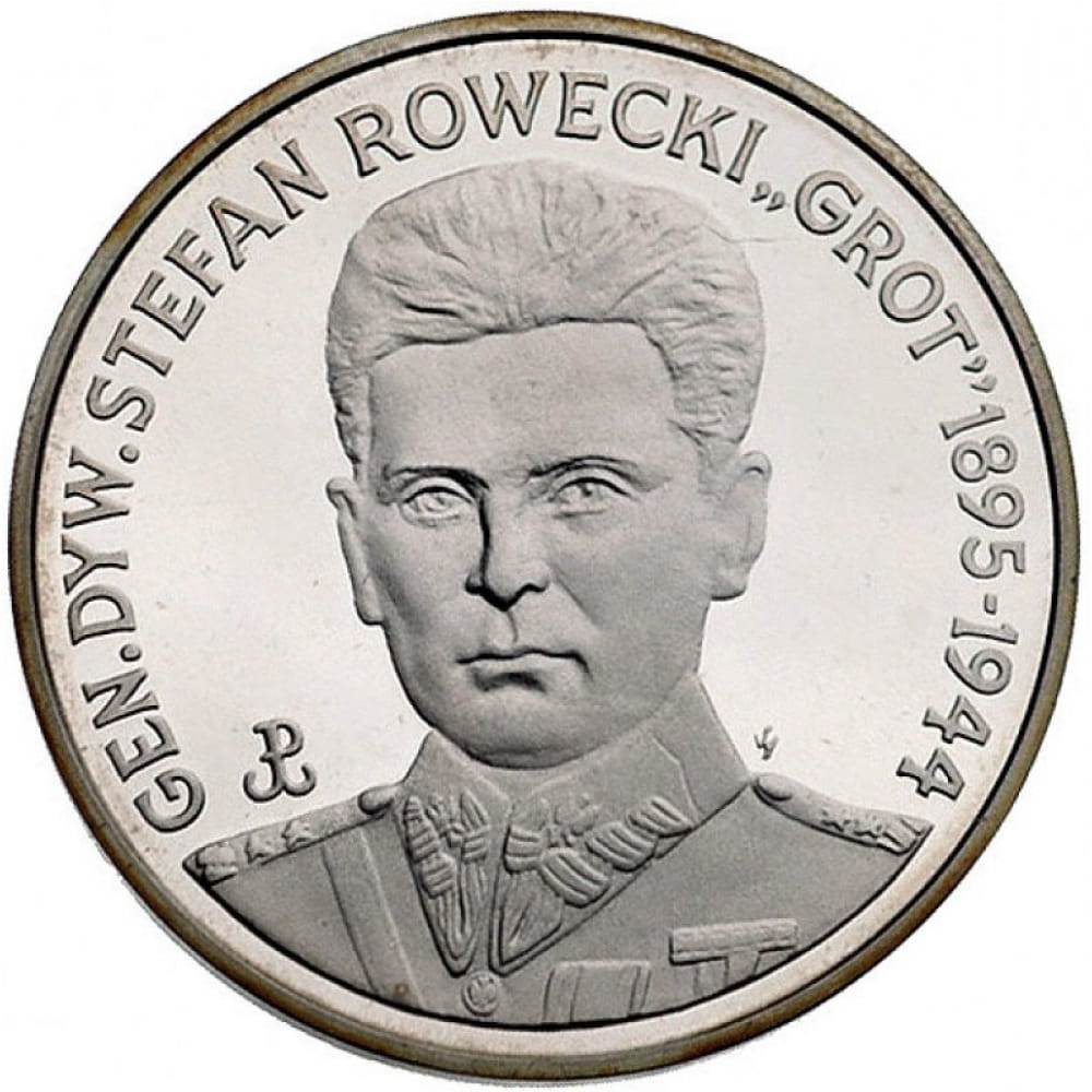 200 000 złotych - Gen. Stefan Rowecki "Grot" - 1990 rok