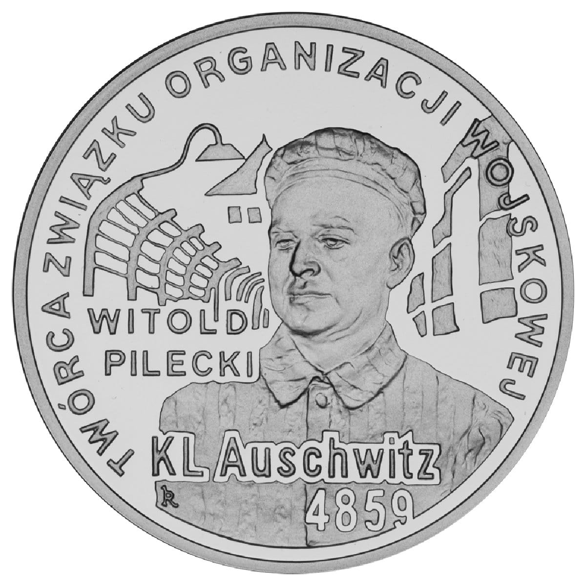 Moneta 10 zł Auschwitz-Birkenau