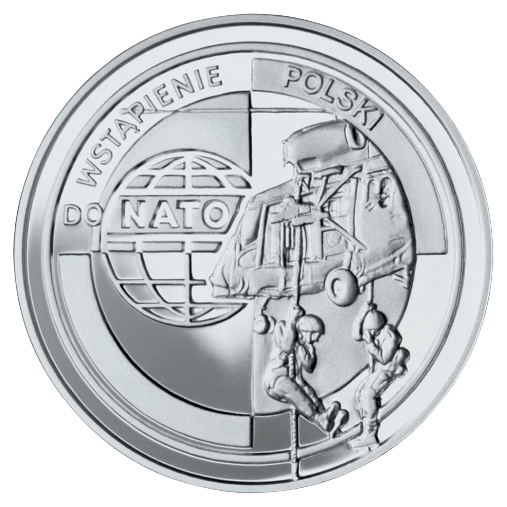 Moneta 10 zł NATO