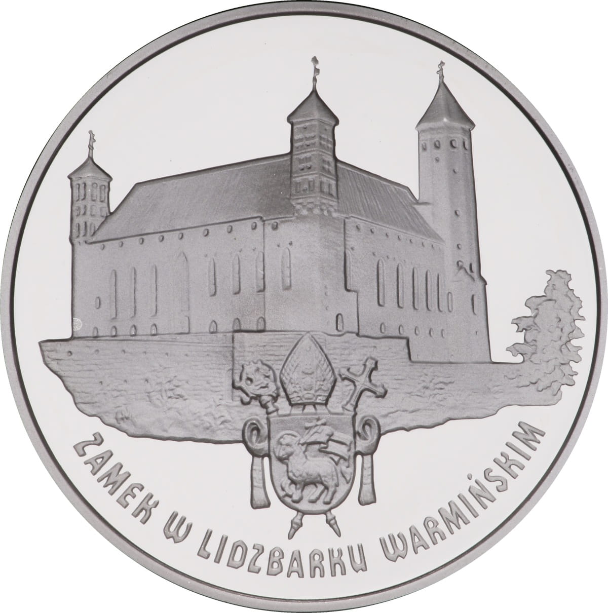 Moneta 20 zł Zamek w Lidzbarku Warmińskim