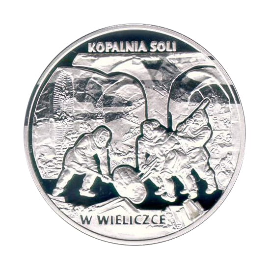Moneta 20 zł Kopalnia soli w Wieliczce