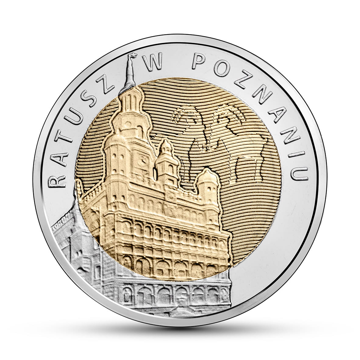 Moneta 5 zł Ratusz w Poznaniu