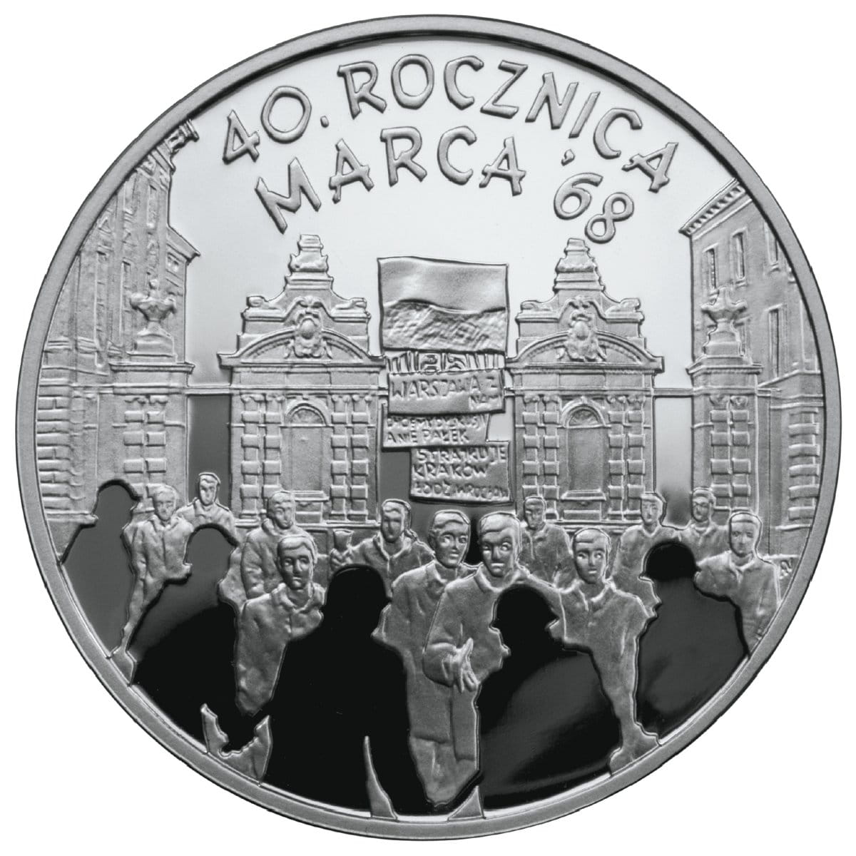 Moneta 10 zł Marzec '68