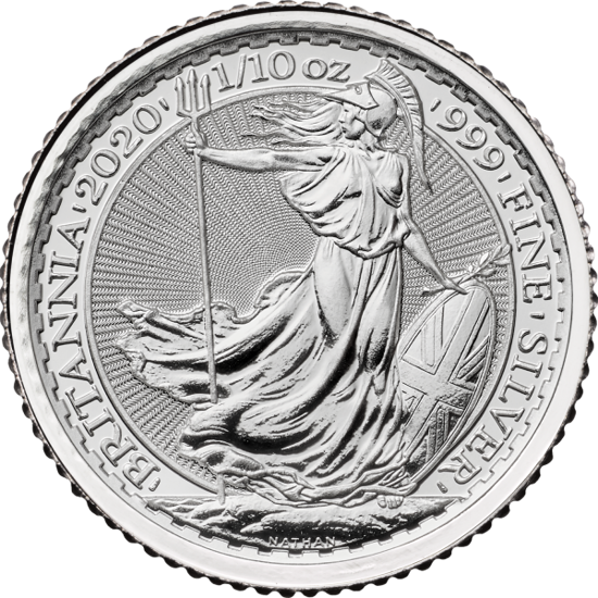 Britannia - 2020 - 1/10 Uncji Srebra