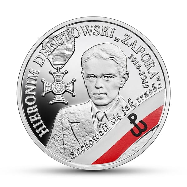 Moneta 10 zł Żołnierze Niezłomni „Zapora”