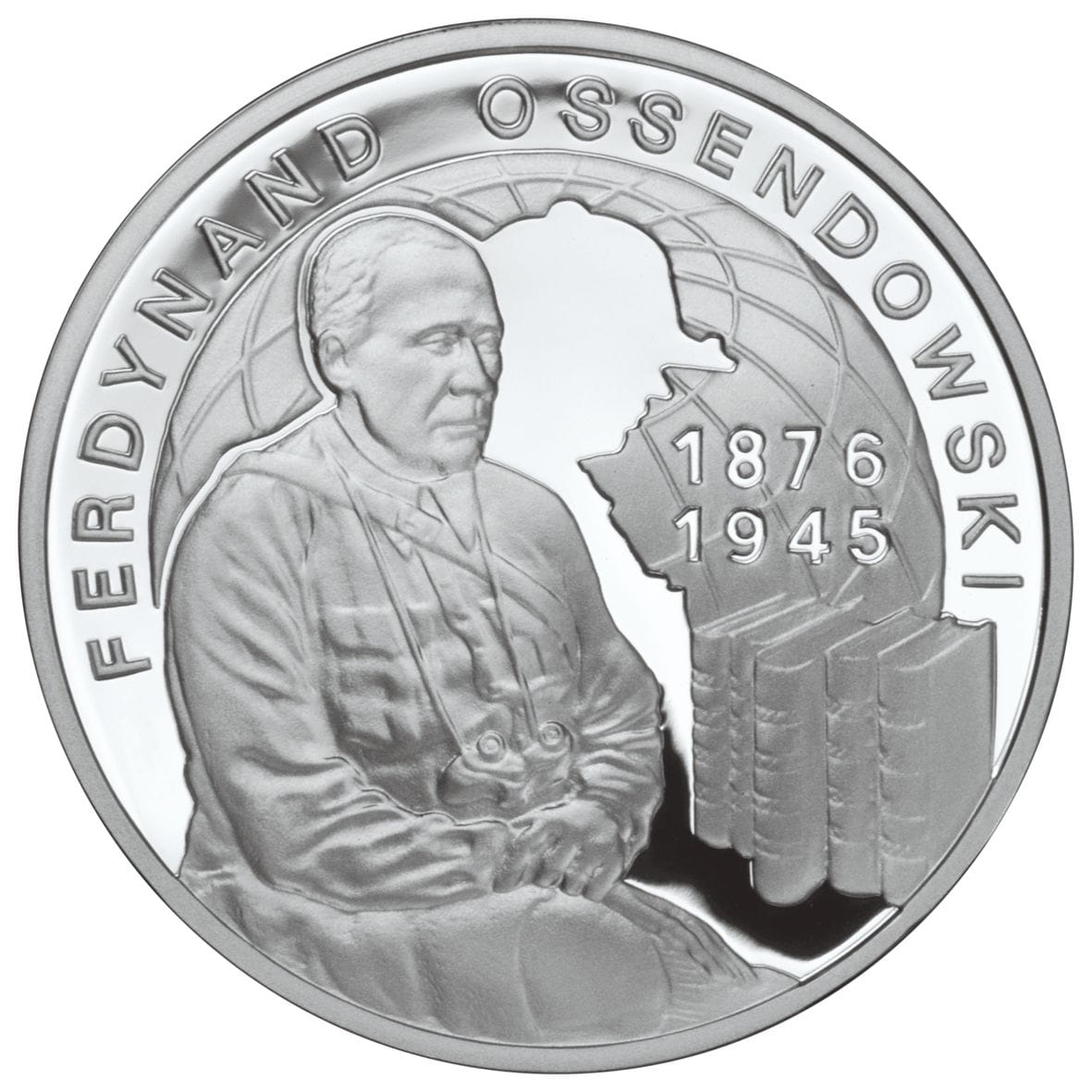 Moneta 10 zł Ferdynand Ossendowski