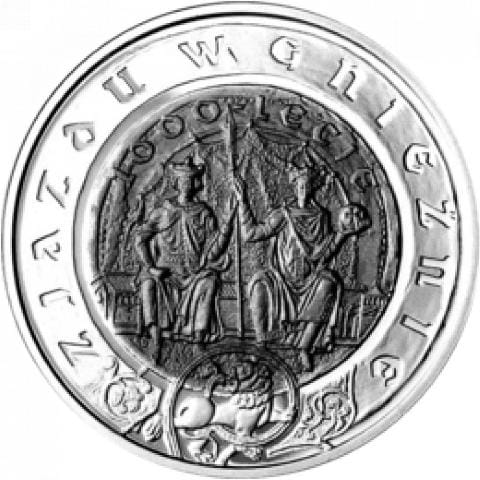 Moneta 10 zł Zjazd w Gnieźnie