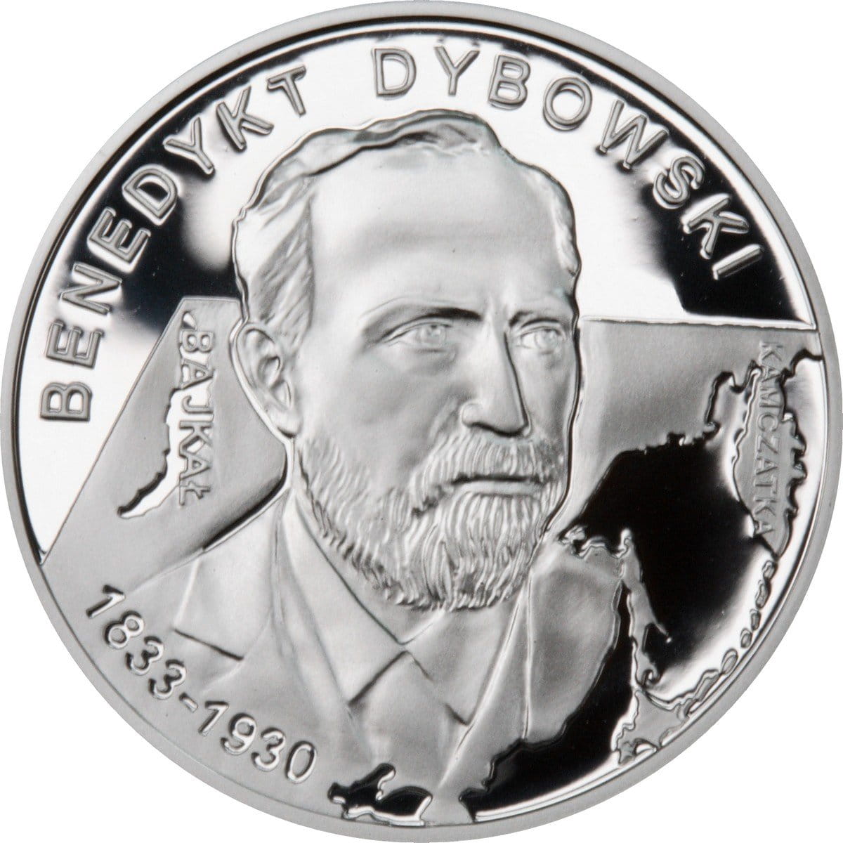 Moneta 10 zł Benedykt Dybowski