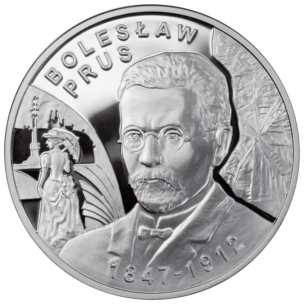 Moneta 10 zł  Bolesław Prus