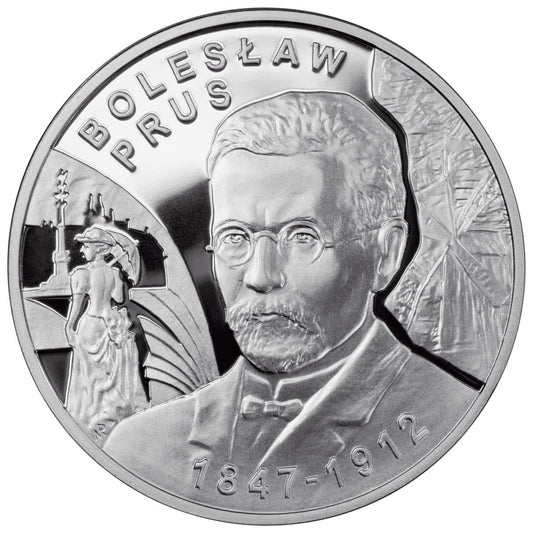 Moneta 10 zł  Bolesław Prus