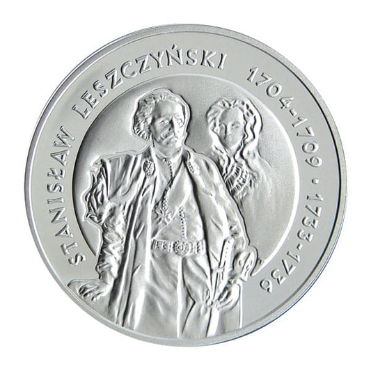 Moneta 10 zł Leszczyński - Półpostać