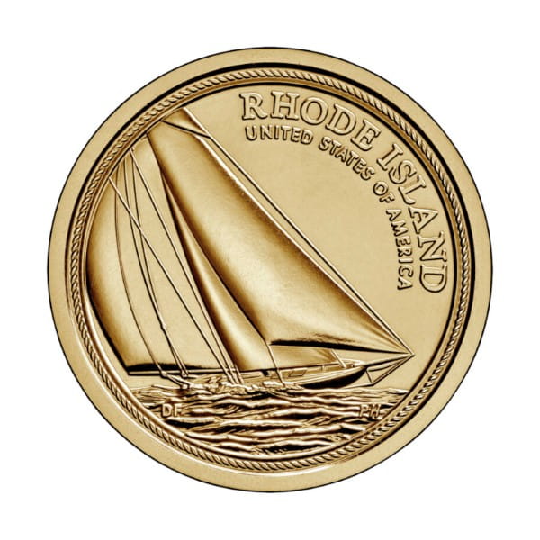 1 Dolar - Innowacje - Nathanael Herreshoff, jacht „Reliance” - 2022 rok