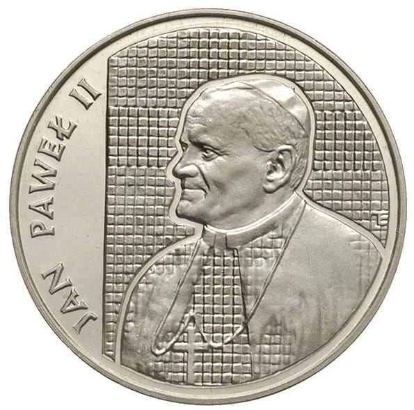 10 000 złotych - Jan Paweł II - Krata  - 1989 rok