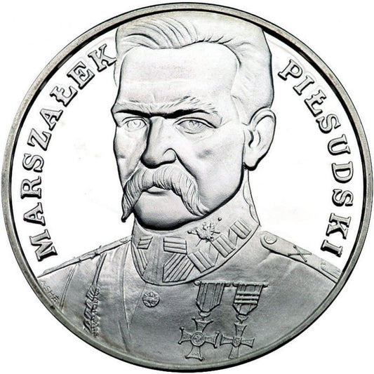 100 000 złotych - Józef Piłsudski - 1990 rok