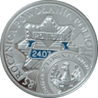 Moneta 10 zł Policja