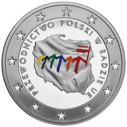 Moneta 10 zł Przewodnictwo w UE
