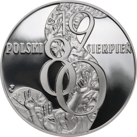 Moneta 10 zł Sierpień 1980