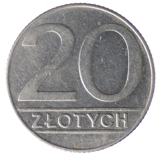20 złotych - 1989-90 rok