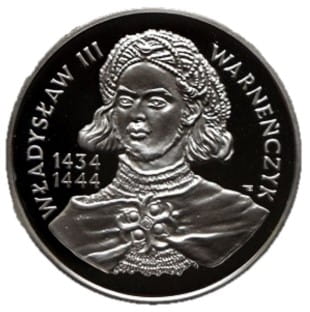 200 000 złotych - Władysław III Warneńczyk - popiersie  - 1992 rok