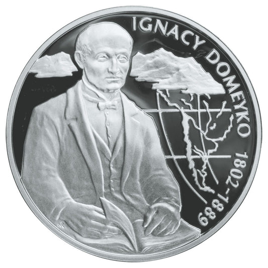 Moneta 10 zł Ignacy Domeyko
