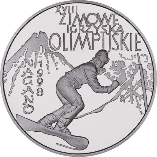 Moneta 10 zł Nagano