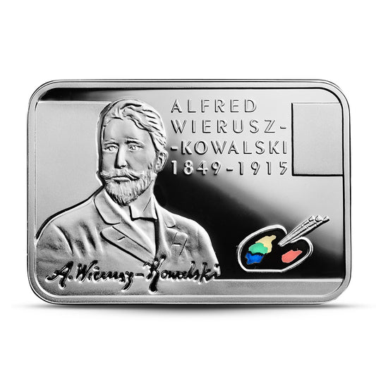Moneta 20 zł Alfred Wierusz-Kowalski