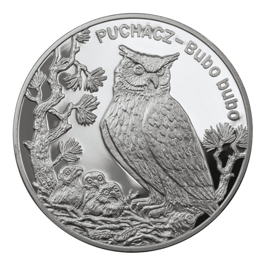 Moneta 20 zł Puchacz
