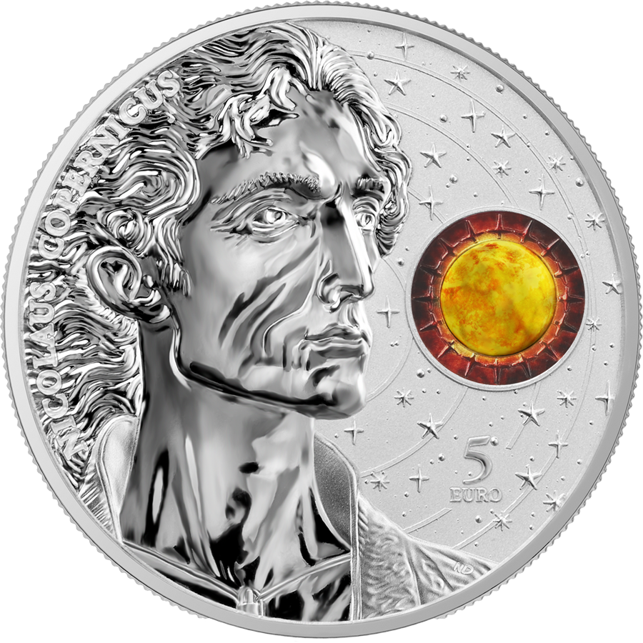 5 euro - Mikołaj Kopernik - Malta - 2023