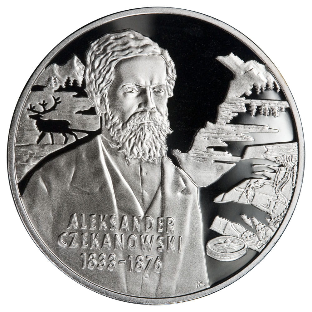 Moneta 10 zł Aleksander Czekanowski