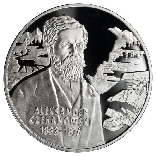 Moneta 10 zł Aleksander Czekanowski