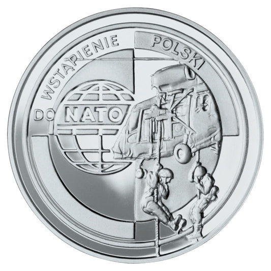 Moneta 10 zł NATO