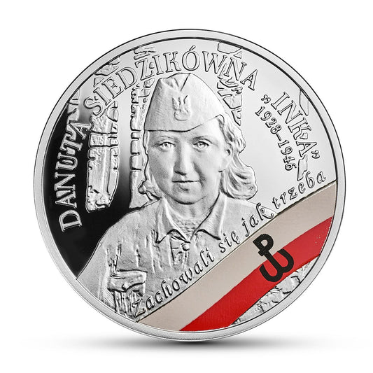 Moneta 10 zł Żołnierze Niezłomni „Inka”