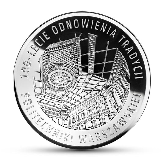 Moneta 10 zł Politechnika Warszawska