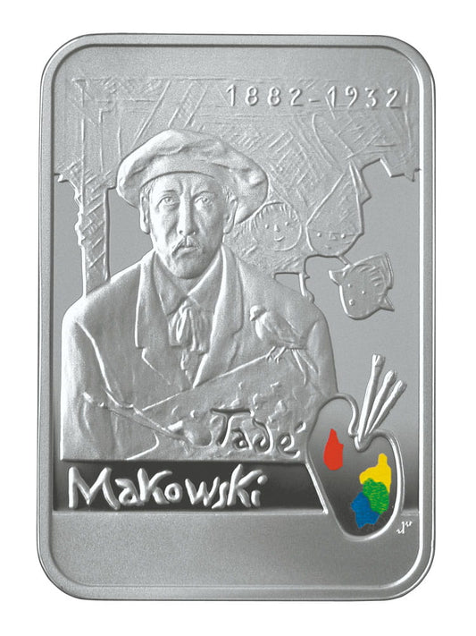 Moneta 20 zł Tadeusz Makowski