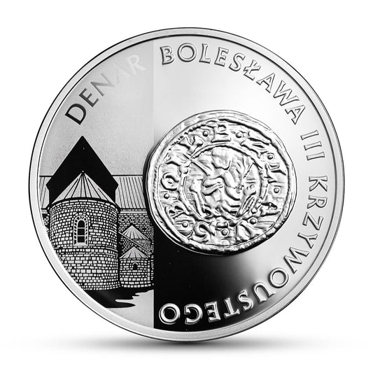 Moneta 10 zł Denar Bolesława Krzywoustego