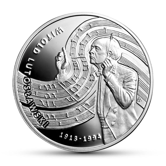 Moneta 10 zł Witold Lutosławski