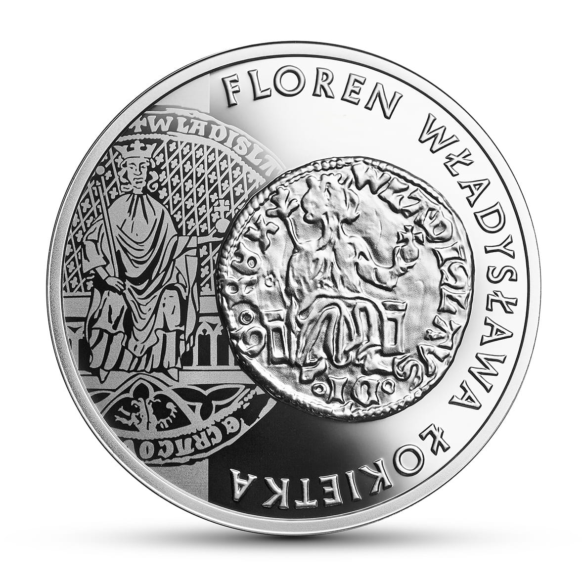 Moneta 20 zł Floren Władysława Łokietka