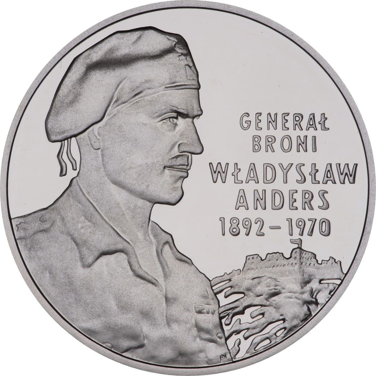 Moneta 10 zł Władysław Anders