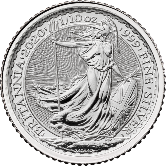 Britannia - 2020 - 1/10 Uncji Srebra