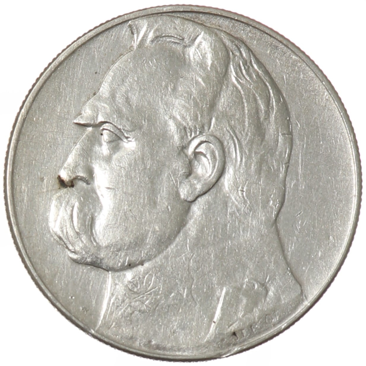 10 zł - Józef Piłsudski - 1938 (nr  1856)