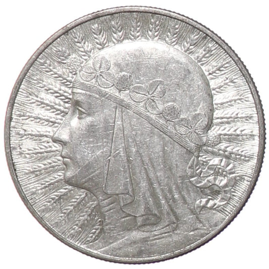 10 zł - Głowa Kobiety - 1933  (nr  2240)