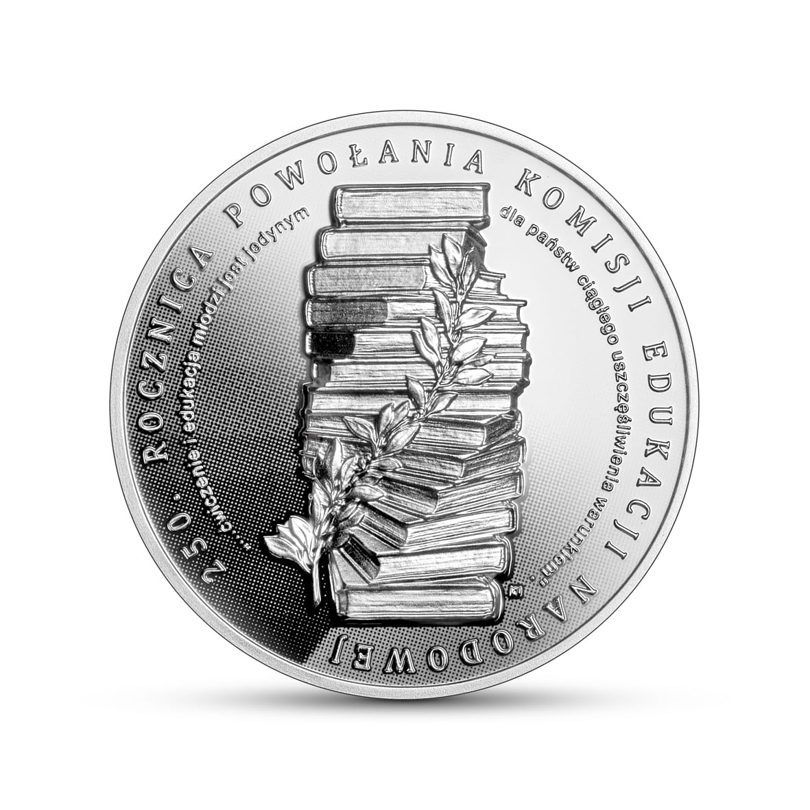 Moneta 10 zł 250. rocznica powołania Komisji Edukacji Narodowej