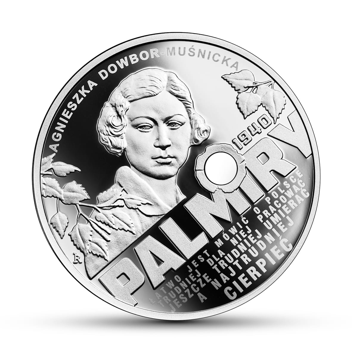 Moneta 10 zł Katyń – Palmiry 1940