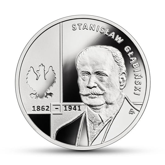 Moneta 10 zł Stanisław Głąbiński