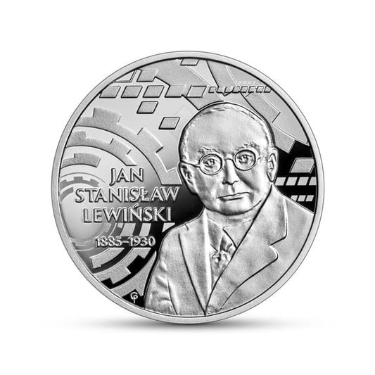 Moneta 10 zł Stanisław Lewiński