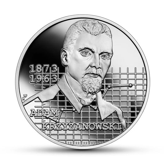 Moneta 10 zł Adam Krzyżanowski