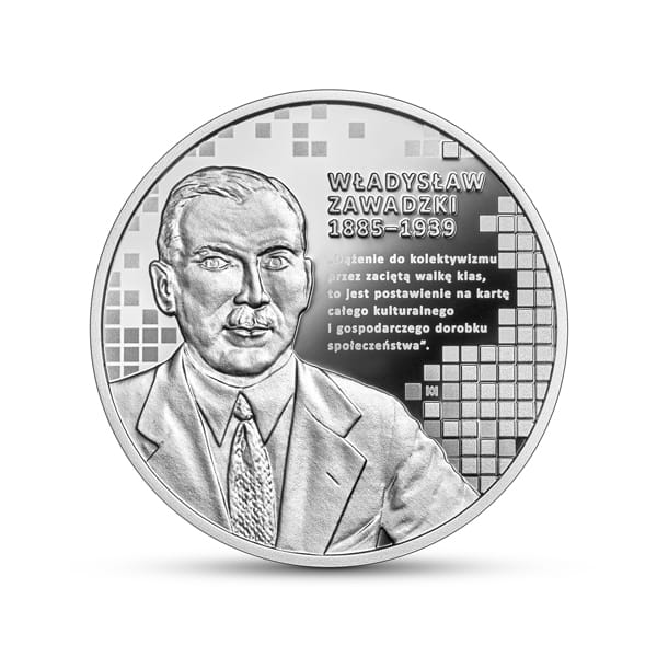 Moneta 10 zł Władysław Zawadzki
