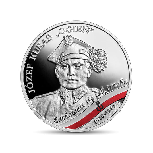 Moneta 10 zł Żołnierze Niezłomni „Ogień”